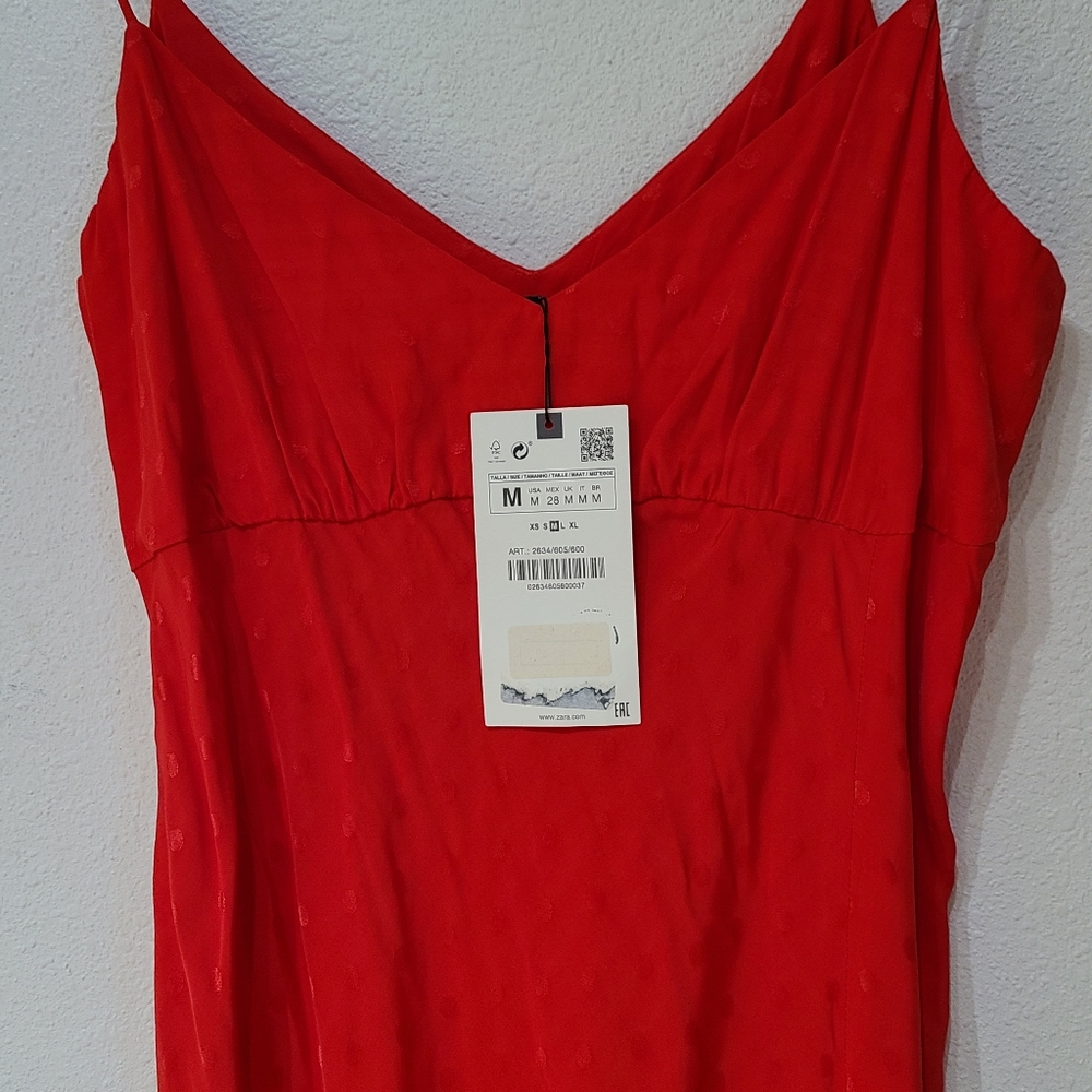 Zara dress, Size M , red